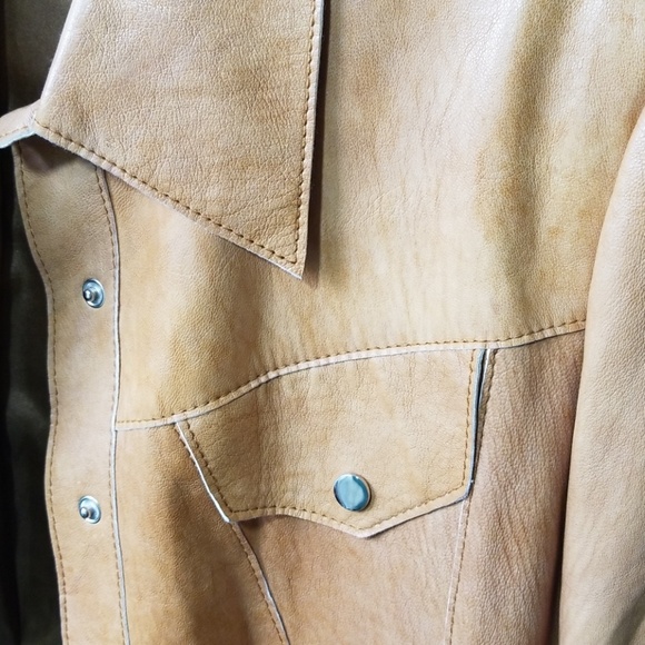 100% Italian Leather Jacket - Picture 6 of 7